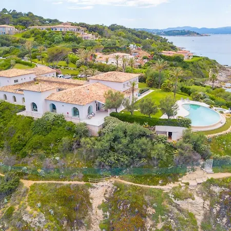 Great Wil Big Garden, Private Pool And Sea View Saint-Tropez